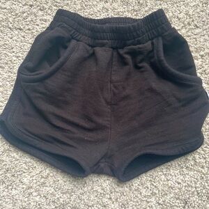 Little Sleepies 2T black dolphin shorts
